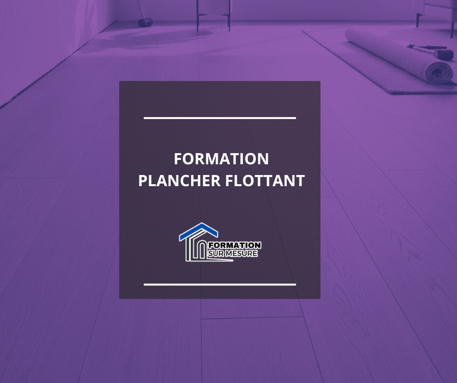 image de la formation pose de plancher flottant