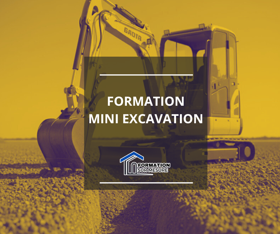 image montrant une formation de mini excavation trois-rivieres